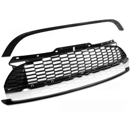 Gloss Black JCW Look Grille for Mini Cooper R56/57/55 10-14