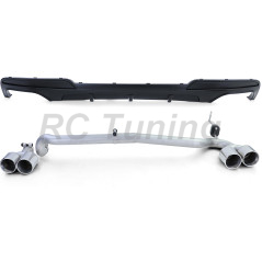 Rear Diffuser 2 outlets for BMW 5 Series F10/F11