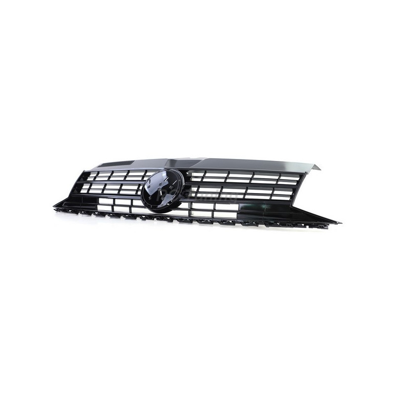 Glänzend schwarzer Kühlergrill für VW Bus T6 15-19 CP40455