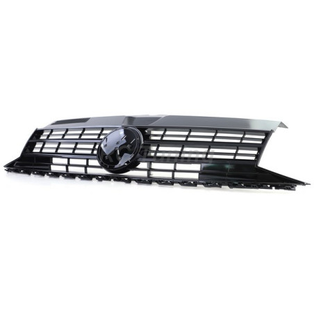 Glossy black grille for VW Bus T6 15-19