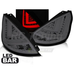 Ford Focus MK7 08-12 Led Bar Smoked Tail Lights