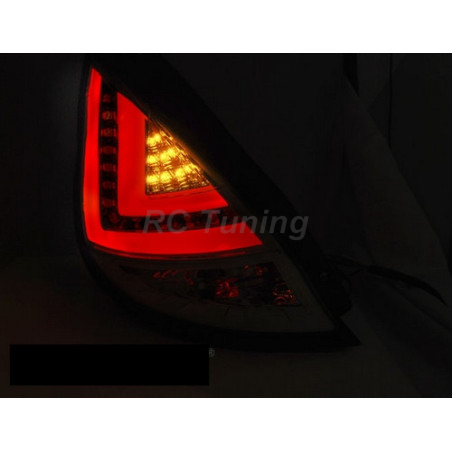 Ford Focus MK7 08-12 Led Bar Smoked Tail Lights