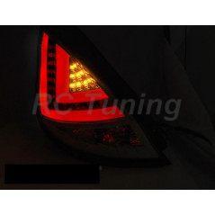 Ford Focus MK7 08-12 Led Bar Chrome Tail Lights