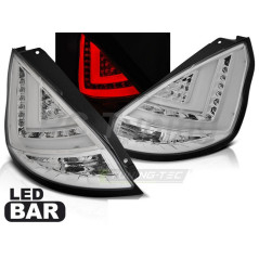 Rückleuchten Ford Focus MK7 08-12 Led Bar Chrom LDFO44