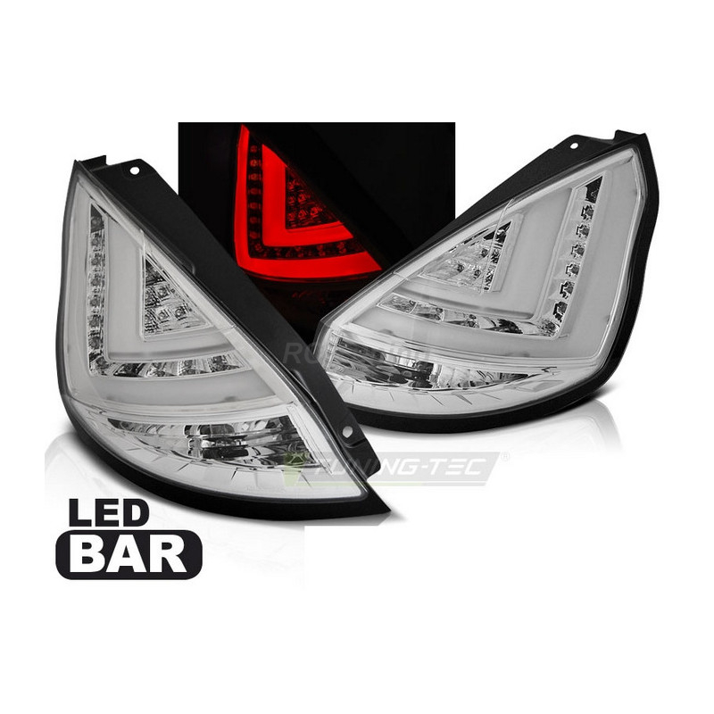 Rückleuchten Ford Focus MK7 08-12 Led Bar Chrom LDFO44