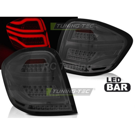 Mercedes ML W164 05-08 Led Bar Smoked Tail Lights