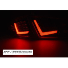 Feux arrière LED BAR rouge pour Seat Leon 09-13 Feux arrière