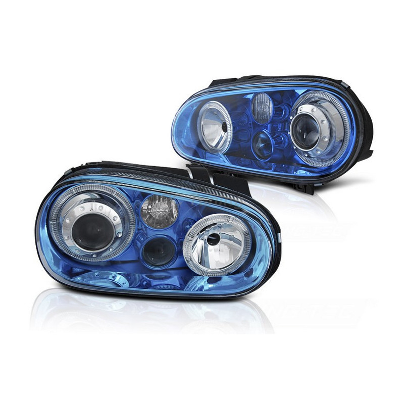 Phares Avant Angel Eyes Bleu Pour VW Golf 4 97-03 LPVW51 219,90 €