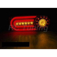 Smoked LED BAR Tail Lights for Mercedes W463 G-Class 90-12