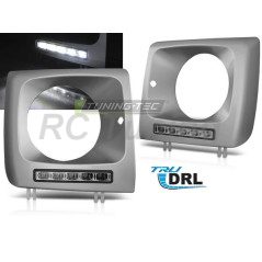 Front light surround with daytime running lights for Mercedes W463,W461 Ragent gray