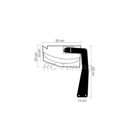 Simoni Racing SPC/14 Genuine Carbon Swan Neck Spoiler SPC/14 SPC/14 1,00 €