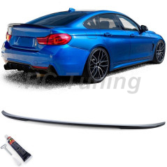 Gloss Black Spoiler for BMW 4 Series F36 Gran Coup 13-21