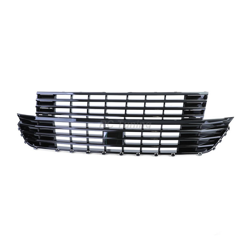 Kühlergrill ohne Emblem schwarz glänzend für VW T6 19- CP41507