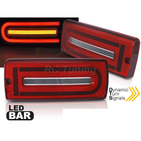 Red/Clear LED Tail Lights for Mercedes W463 G-Class 90-12 Red/White LDMEE9 LDMEE9 229,90 €