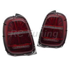 Red/Smoked LED SEQ Tail Lights for Mini Cooper F55-F56-F57 14-17