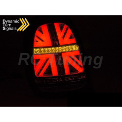 Red/Smoked LED SEQ Tail Lights for Mini Cooper F55-F56-F57 14-17