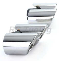 Dual Exhaust Tips for Porsche 911 991 11-15