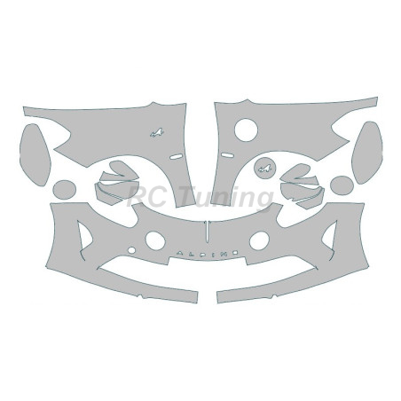 PPF front face protection film for Alpine A110 S Coupé PPF/AVTA110S PPF/AVTA110S 349,90 €