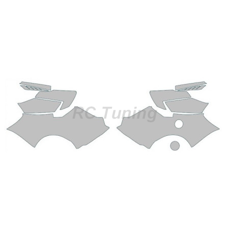 PPF Protective Film Rear Wings Lamborghini Huracan Technica PPF/AIRLAMB-TEC PPF/AIRLAMB-TEC 249,90 €