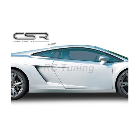 Jupes Latérales pour Lamborghini Gallardo LP500 / LP560 Coupe / Spyder