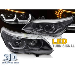 Black 3D Angel Eyes Headlights for BMW E60/E61 03-07 LPBMK4 LPBMK4 629,90 €