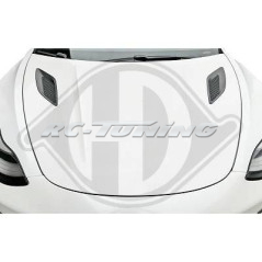 Front hood with air intakes for Tesla Model 3