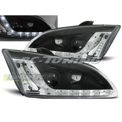 Daylight Headlights Ford Focus II 09.04-01.08 Black