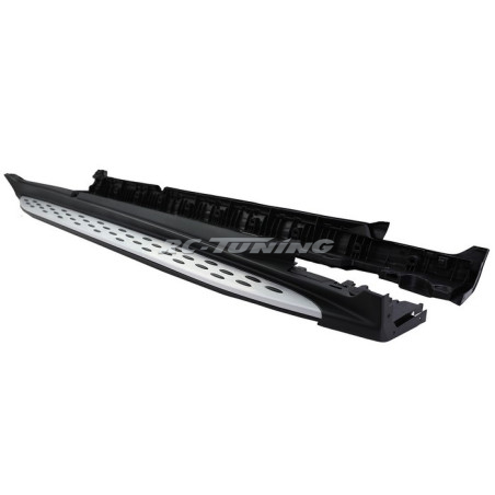 Running boards for Mercedes GLC Coupe C253 16-22