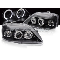 Angel Eyes headlights black background for Dacia Logan 04-08 Symbole Symbole 229,90 €