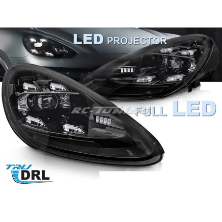 Black LED DRL Front Headlights for Porsche Cayenne 10-15 LPPO13 LPPO13 1,00 €