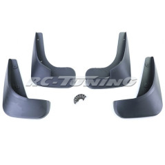 Front and rear mud flaps sets for Peugeot 307 5dr, SW, CC 00-09