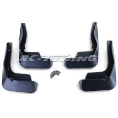 Front and rear mud flaps sets for Peugeot 308 13-16