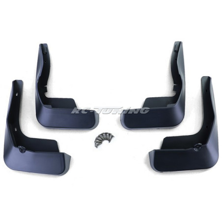 Front and rear mud flaps sets for Peugeot 308 13-16