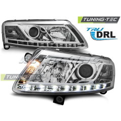 Front Headlights DRL Audi A6 C6 04.04-08 Chrome LPAU73 LPAU73 389,90 €