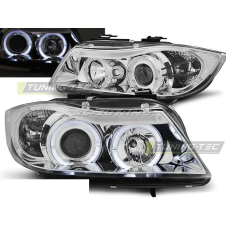 Angel Eyes Frontscheinwerfer BMW Serie 3 E90/E91 03.05-08.08 LPBM75