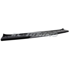 Glossy black trunk sill protection for VW Bus T5 T6 (double doors)