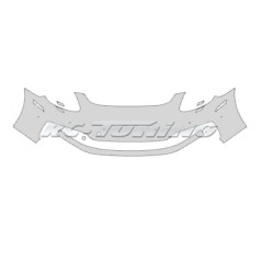 PPF-Schutzfolie für die vordere Stoßstange für Porsche Panamera Sport Saloon 4, 21 - 23