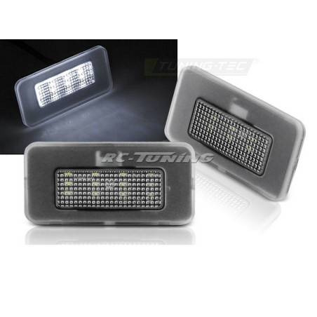 LED License Plate Lights for Tesla S 16-20 / X 15-20