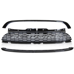 Gloss Black JCW Look Grille for Mini Cooper R56/57/55 06-09