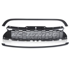 Matt Black JCW Look Grille for Mini Cooper R56/57/55 10-14