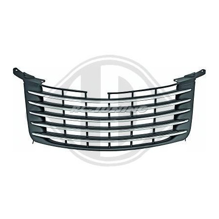 Black/chrome grille Chrysler PT Cruiser 05-10