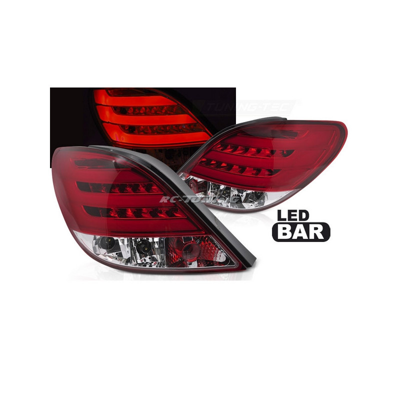 LED Rückleuchten BAR Rot Peugeot 207 06-09 LDPE25