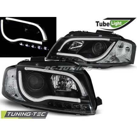 Front Headlights Tube Light Audi A3 8P 05.03-03.08 Black LPAU98 LPAU98 349,90 €