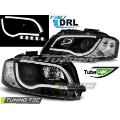 Front Headlights Tube Light/DRL Audi A3 8P 05.03-03.08 Black