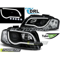 Phares Avant Tube Light/DRL Audi A3 8P 05.03-03.08 Noir