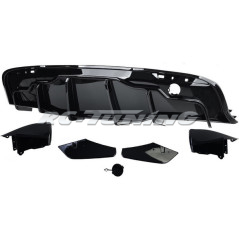 Glossy Black Rear Diffuser for Tesla Model Y