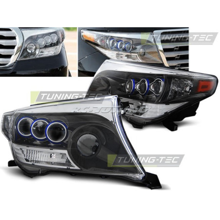 Toyota Land Cruiser FJ200 07- Black Front Headlights LPTO23 LPTO23 399,90 €