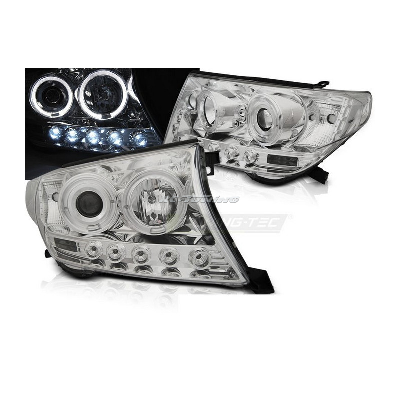 Angel Eyes Scheinwerfer für Toyota Land Cruiser FJ200 07-12 LPTO32