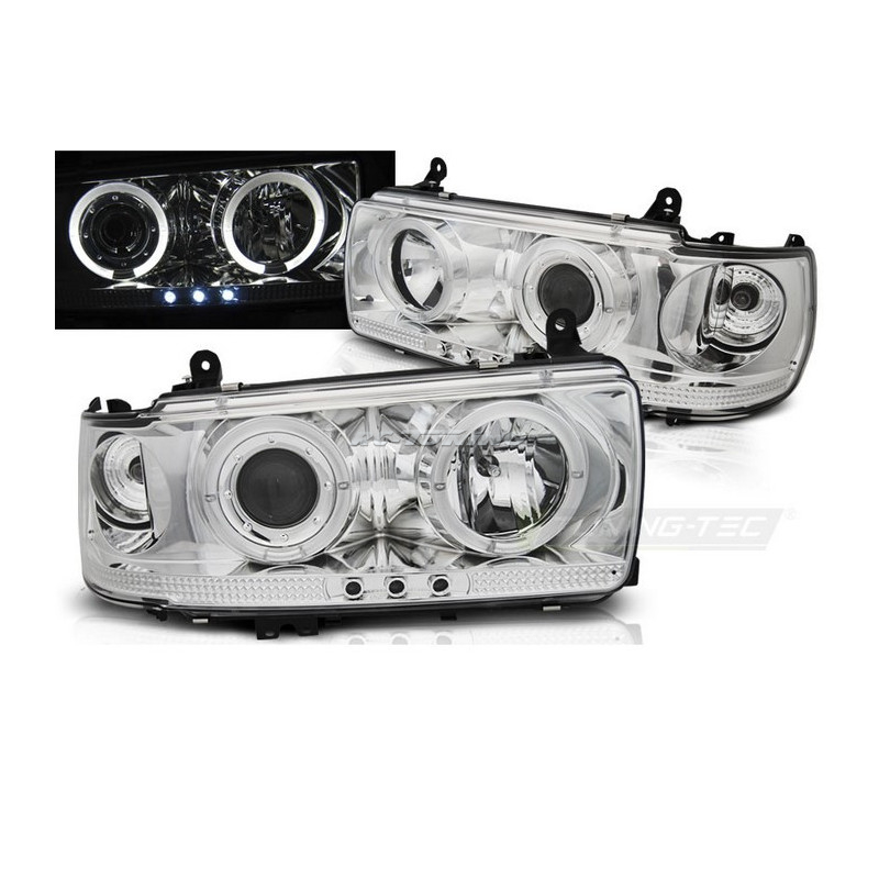 Angel Eyes Scheinwerfer für Toyota Land Cruiser FJ 80 90-97 LPTO26