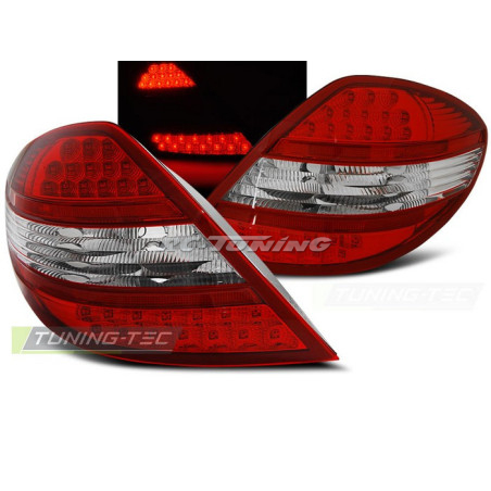 Mercedes SLK R171 04-11 Rear Lights with Red/Clear Leds LDME56 LDME56 219,90 €